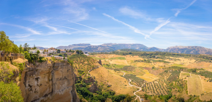 Mirador de Ronde - Vue depuis Ronda