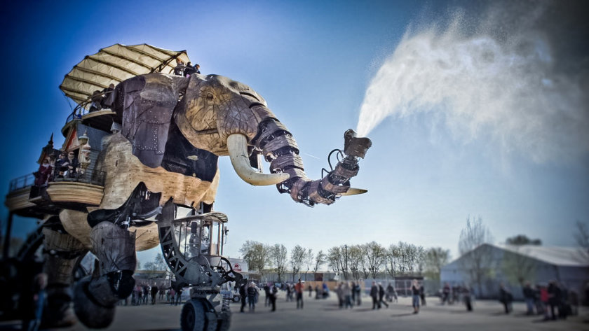 voyage a Nantes Elephant