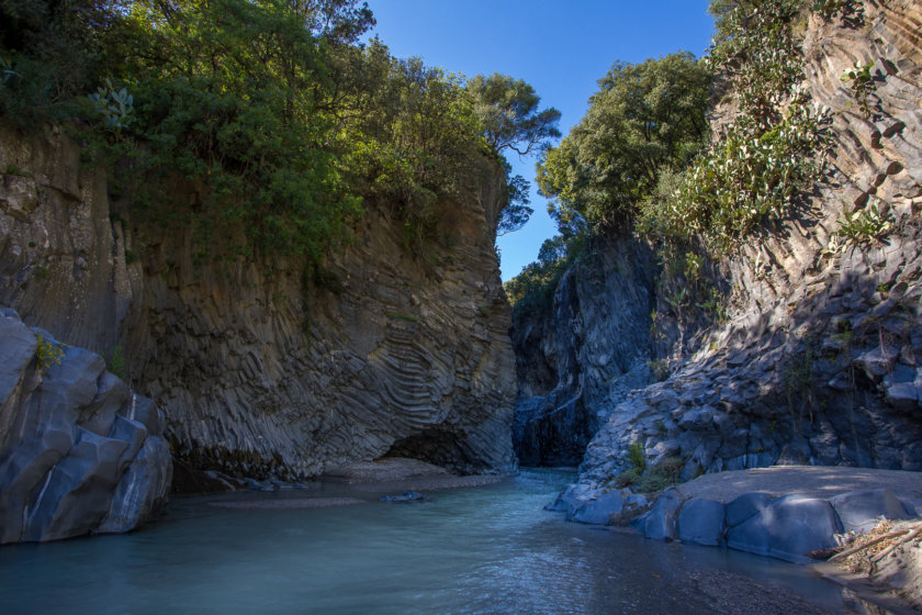 Les Gorges de l'alcantara