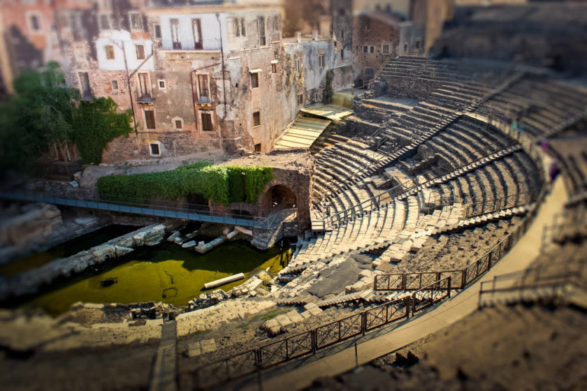 Catania römisches Amphitheater
