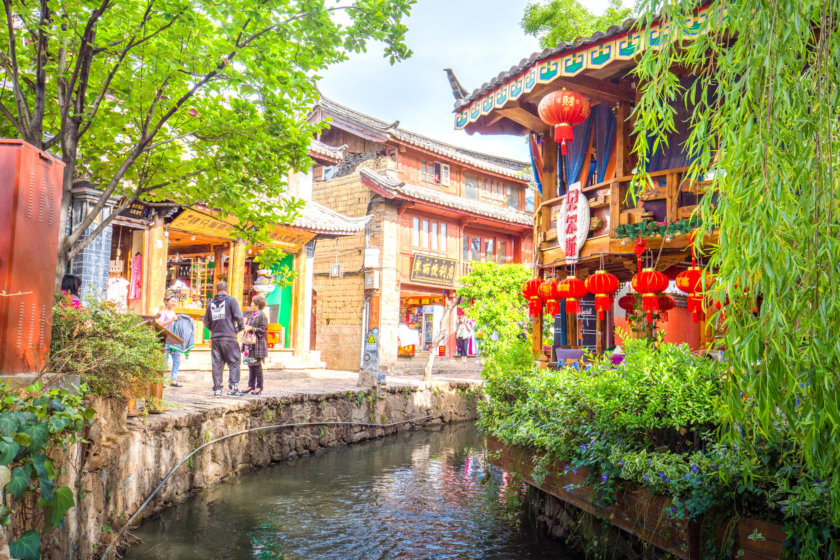 Un des petits canaux de Lijiang