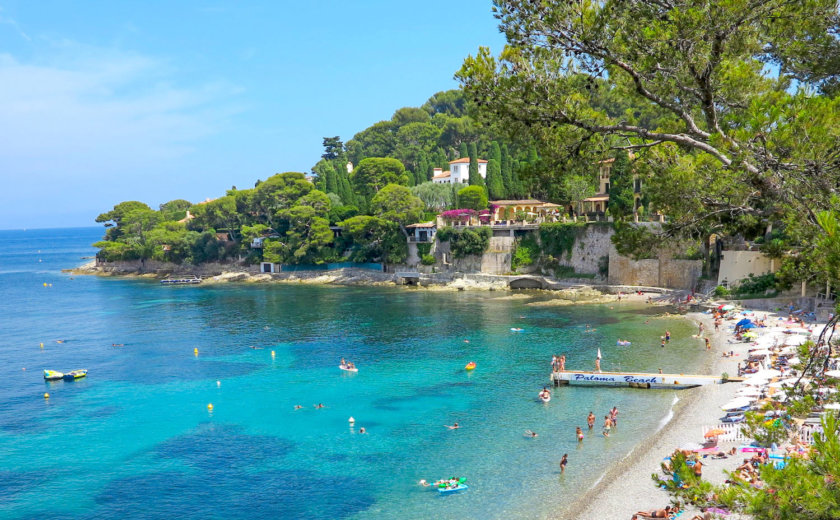 Paloma Strand in Saint-Jean-Cap-Ferrat