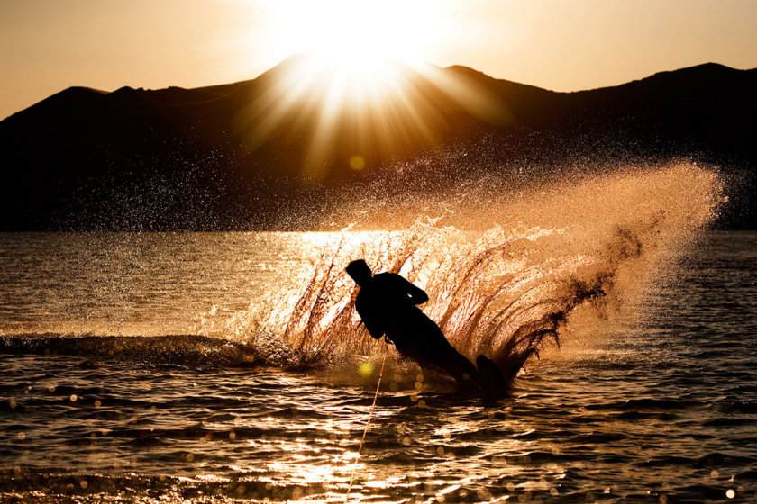 Ski nautique à Annecy