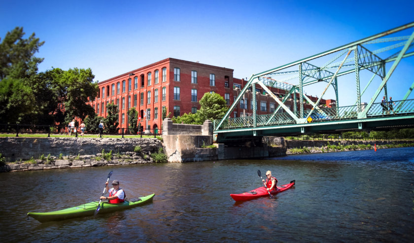 Visiting Quebec Canal Lachine Montreal