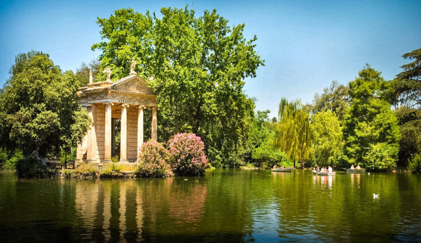 Villa Borghese Gärten