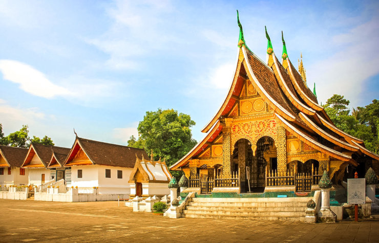 Vat Xieng Thong, à Luang Prabang au Laos