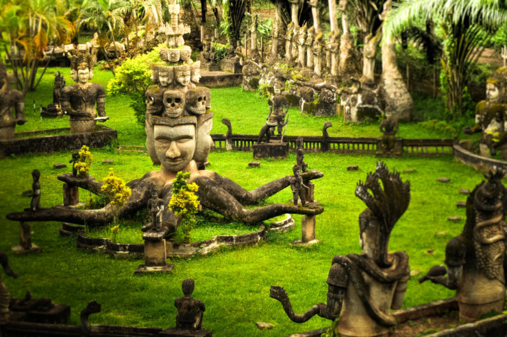 Buddha park de vientiane