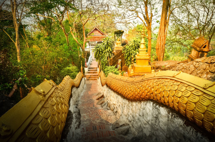 Le Mont Phusi au Laos