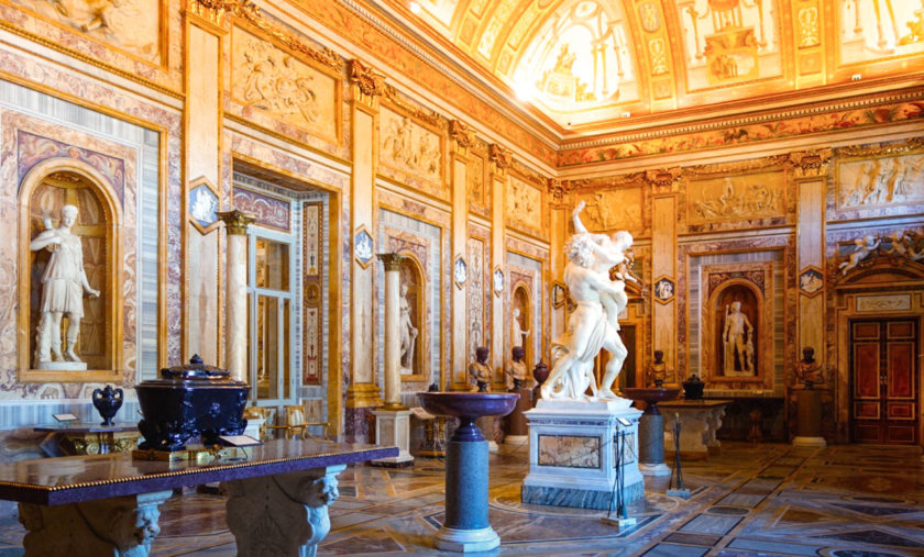 musées rome galerie Borghese