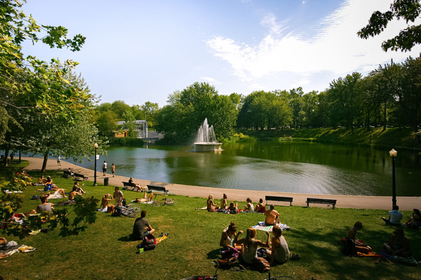 parc lafontaine montreal