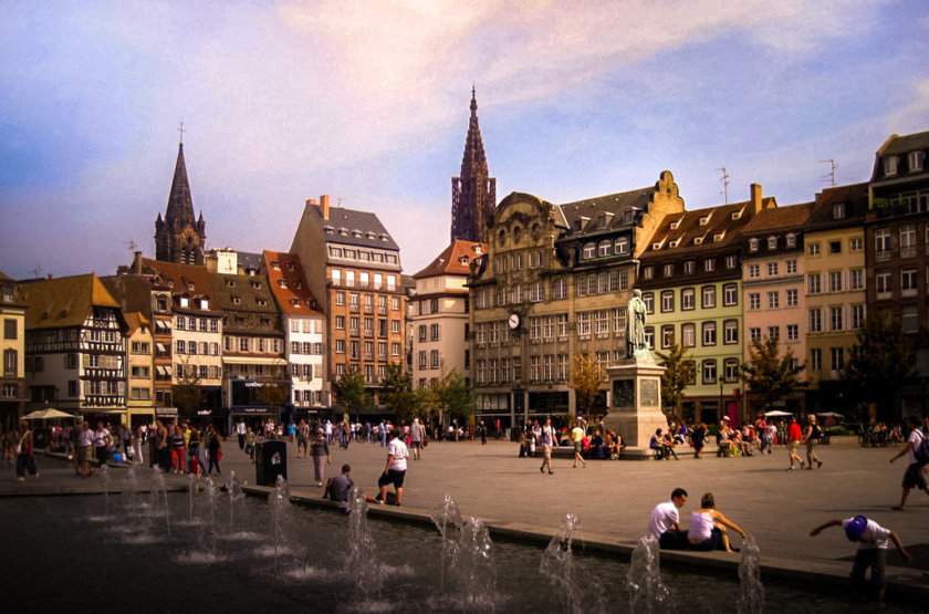 Piazza Kleber Strasburgo