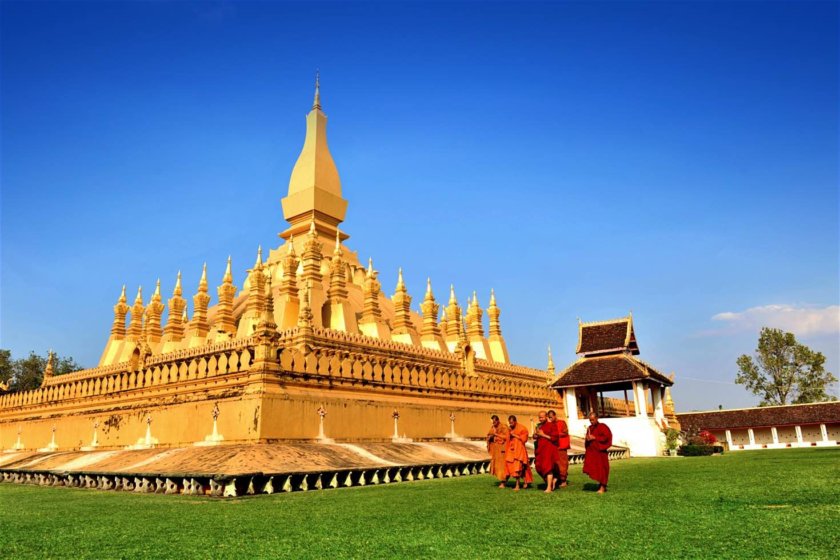Que faire au Laos: le Phat That Luang