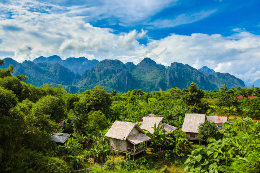 Village de Vang Vieng