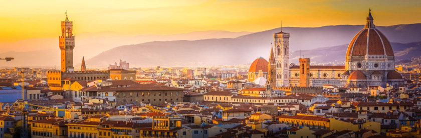Florencija, vienas lankomiausių Italijos miestų