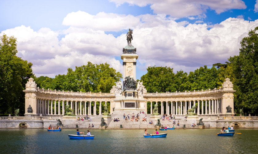 Jardin du Retiro Madrid