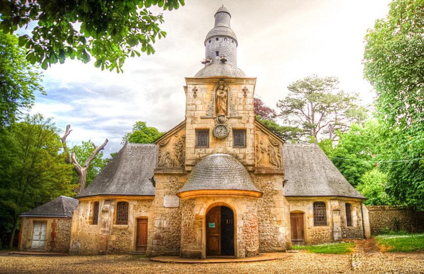 Chapelle Notre Dame de Grâce, à Honfleur