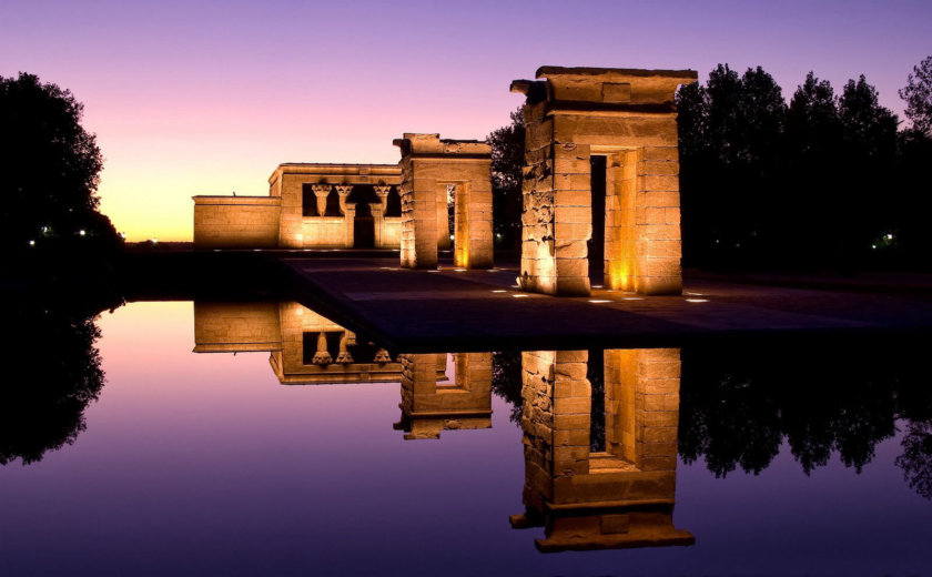 temple Debod de Madrid