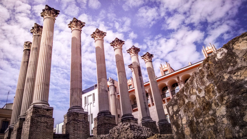 Templo Romano, en Córdoba