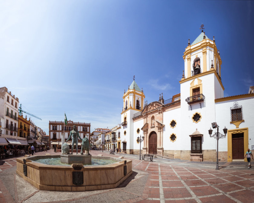 plaza del Socorro, in Ronda