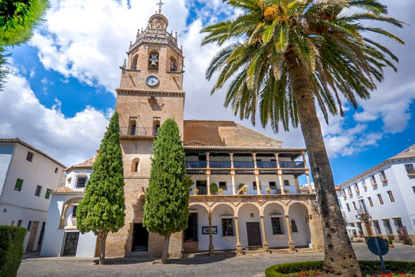 L'église Santa-Maria-la Mayor de Ronda
