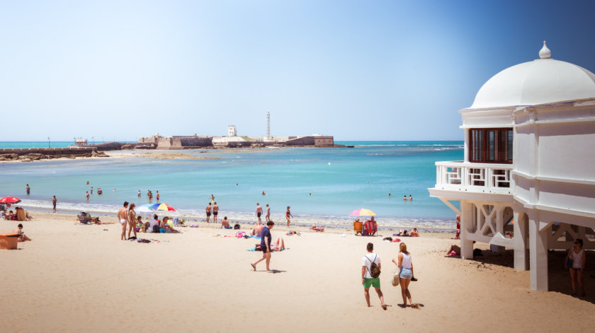 Praia de La Caleta Cadiz