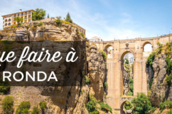 Que faire à Ronda