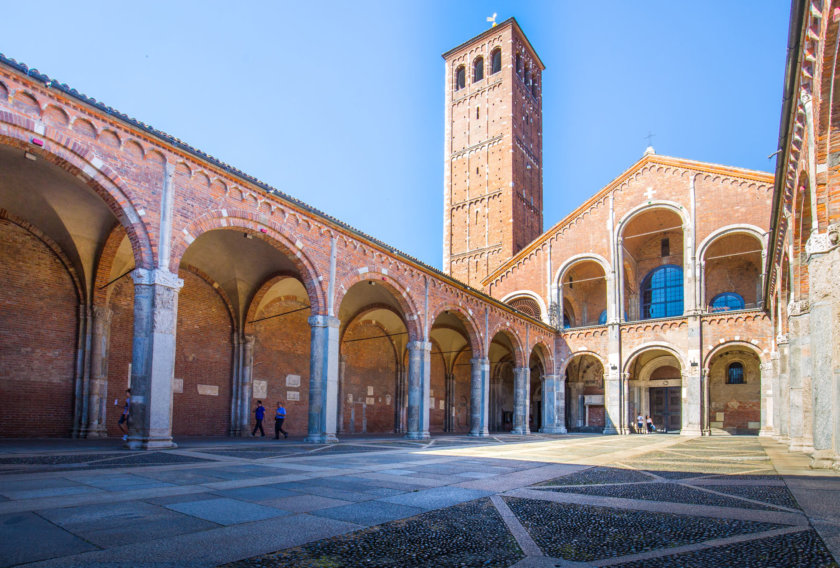 Visiter-Milan-basilique-Saint-Ambroise