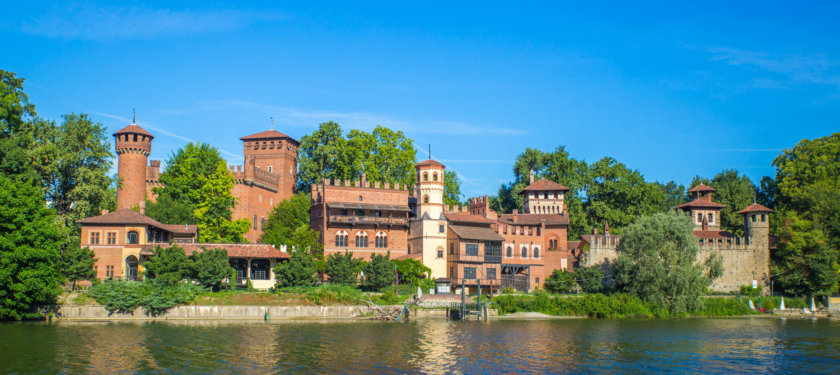 Turin medieval village