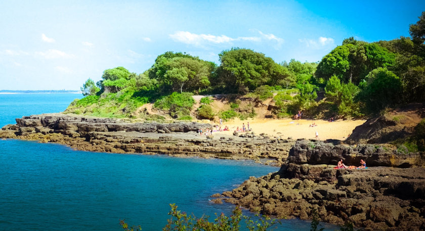 Crique de l'île d'Aix, avec un petit air de méditerranée!