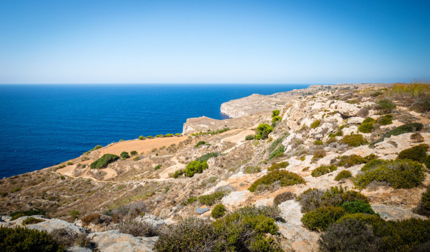 Dingli cliffs