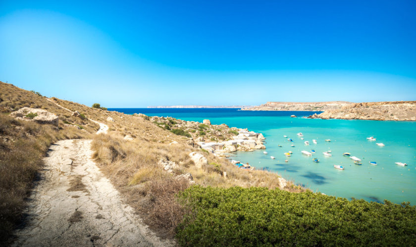 Plage Gnejna Malte