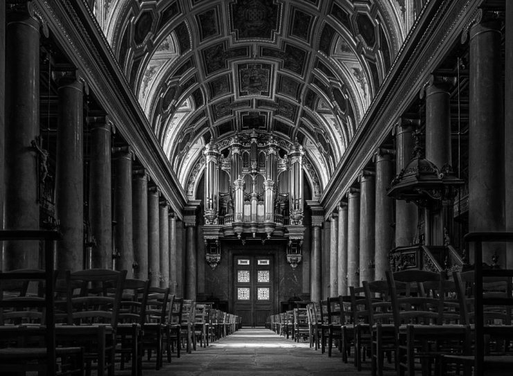 Rennes cathedral of St. Peter