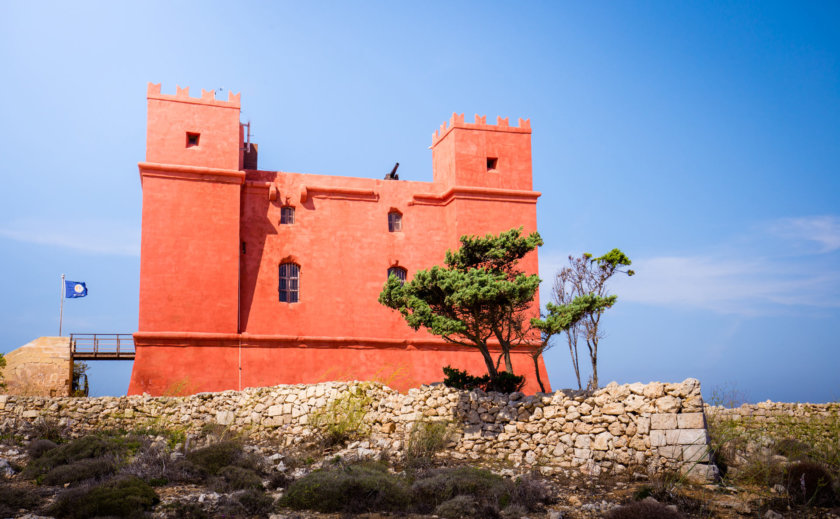 Malta Red Tower