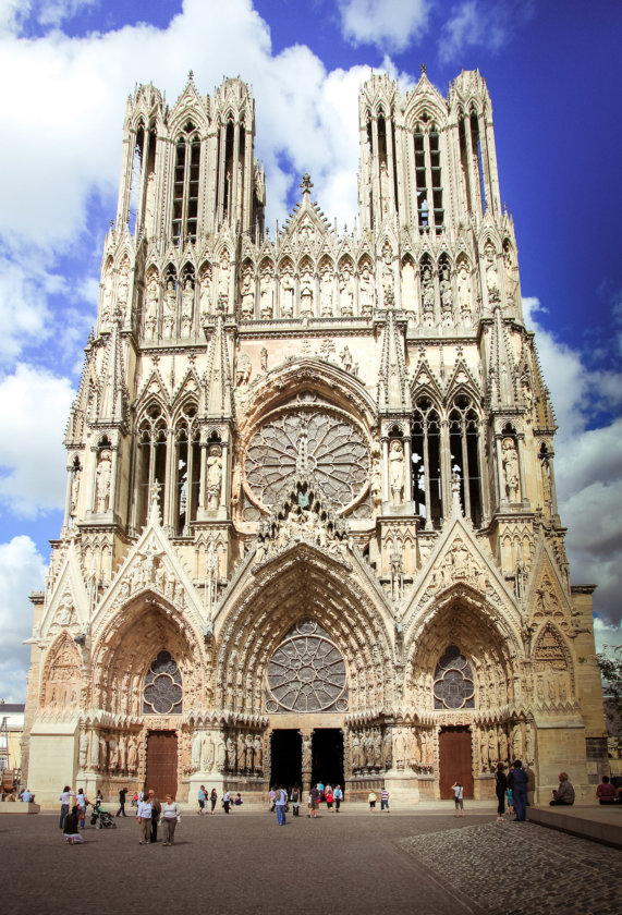 Besuchen Sie die Kathedrale von Reims