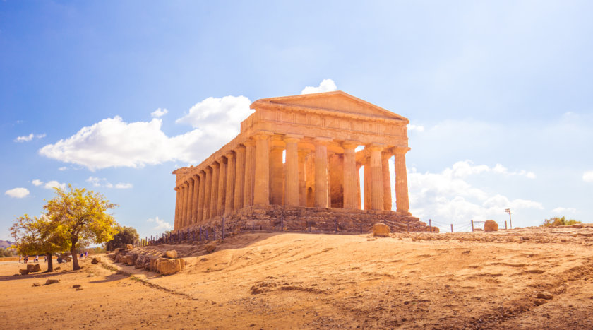 della valle dei Templi Agrigento