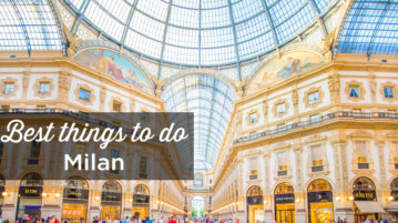 Things to do in Milan