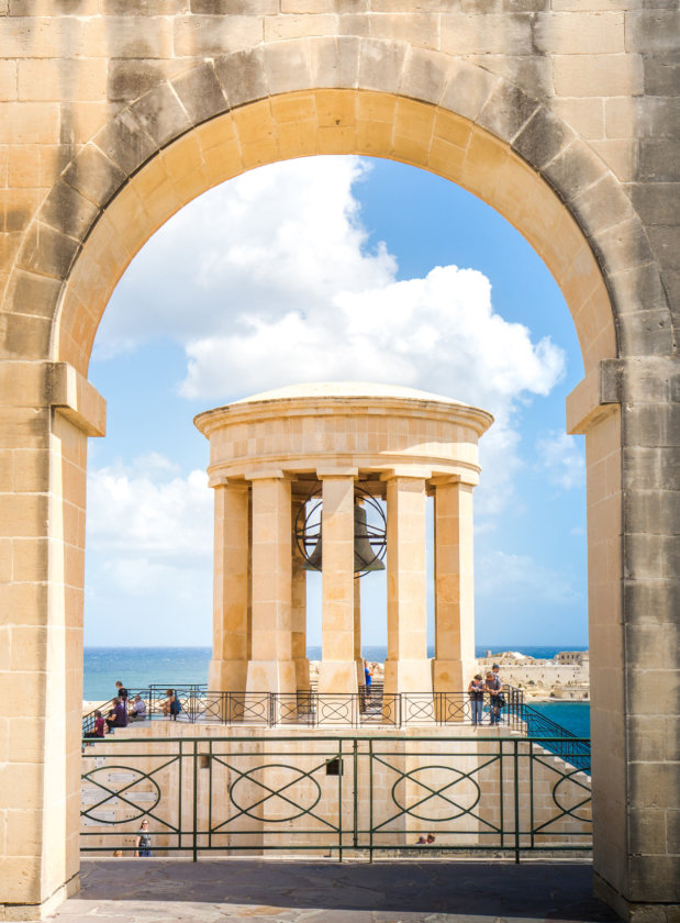 El Memorial de Guerra de Campana de Asedio La Valetta