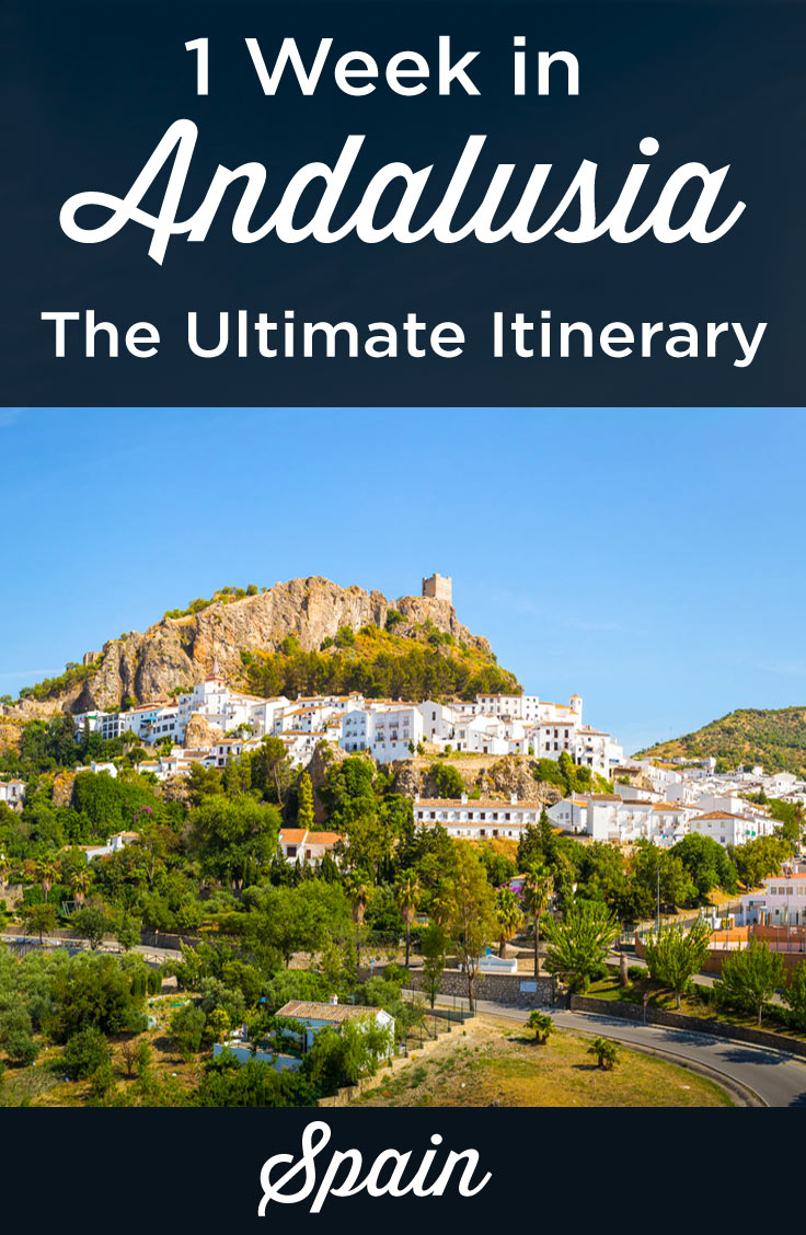 7 days itinerary Andalucia
