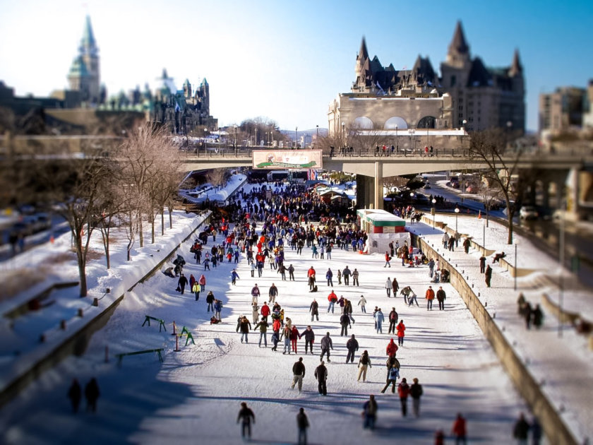 Canal Rideau Hiver