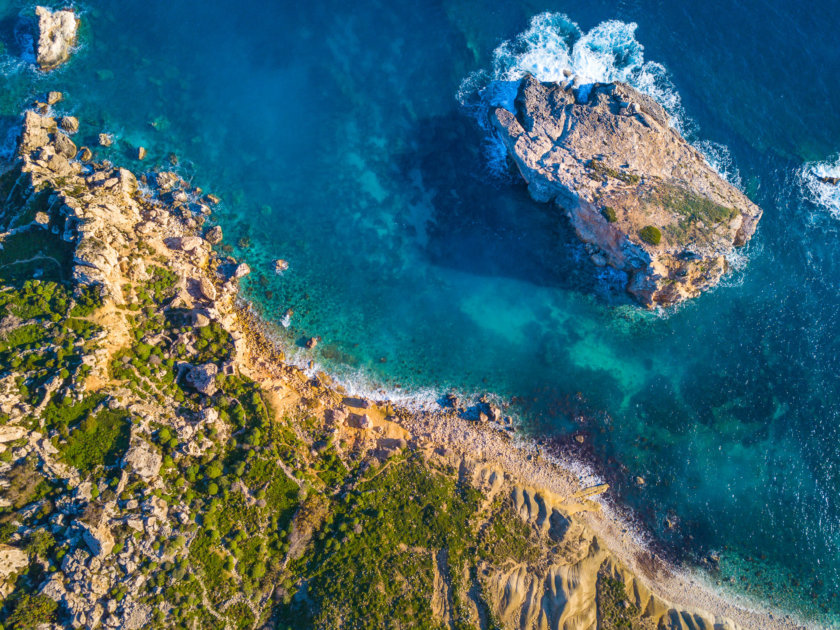 Gozo from above