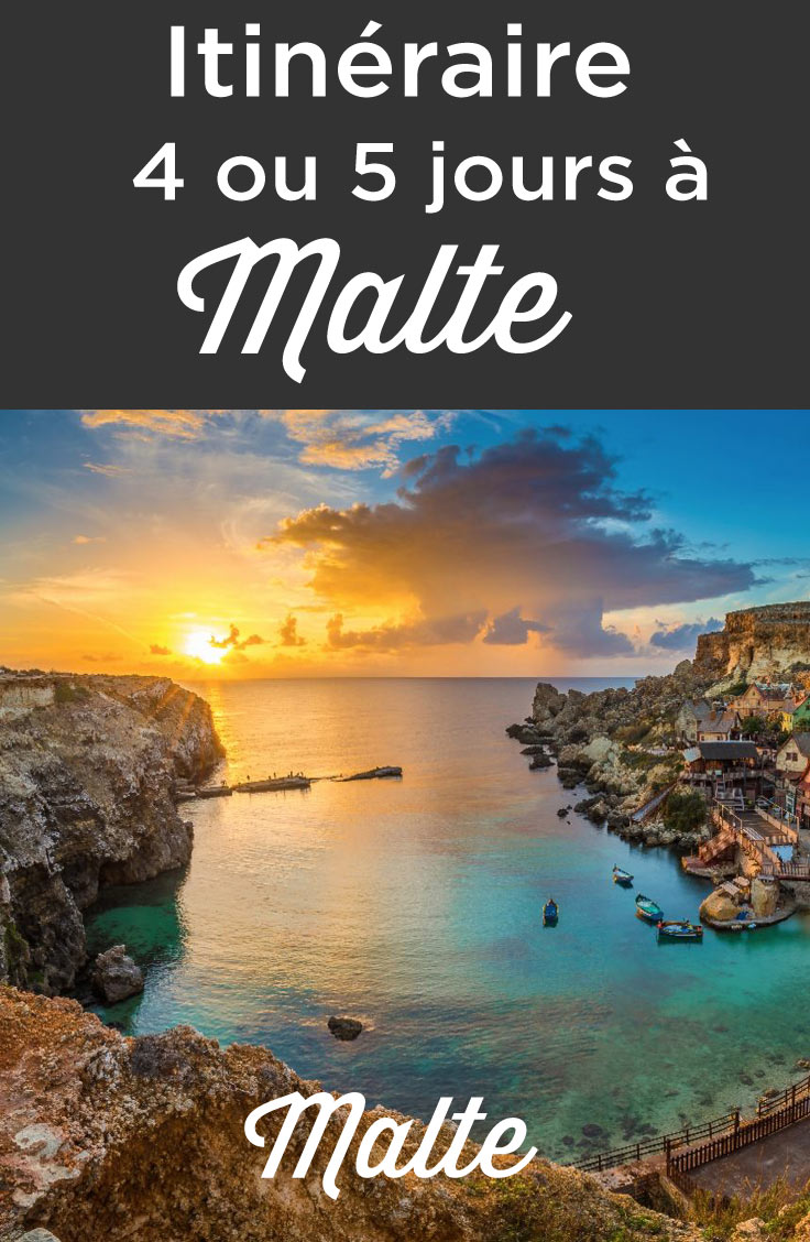 4-5 jours à Malte