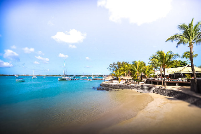 Plage de Grand baie, île Maurice