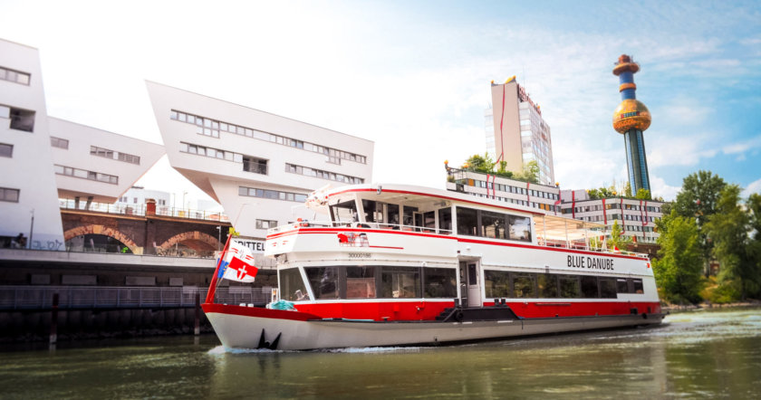 Danube cruise in Vienna