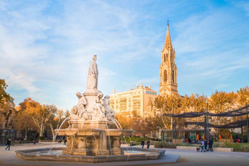 Esplanade Charles de Gaulle Nimes