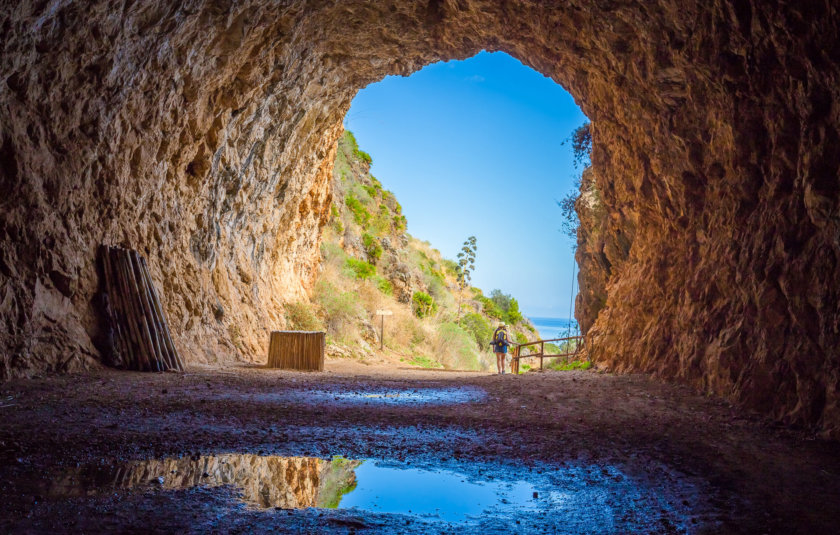 Zingaro tunnel