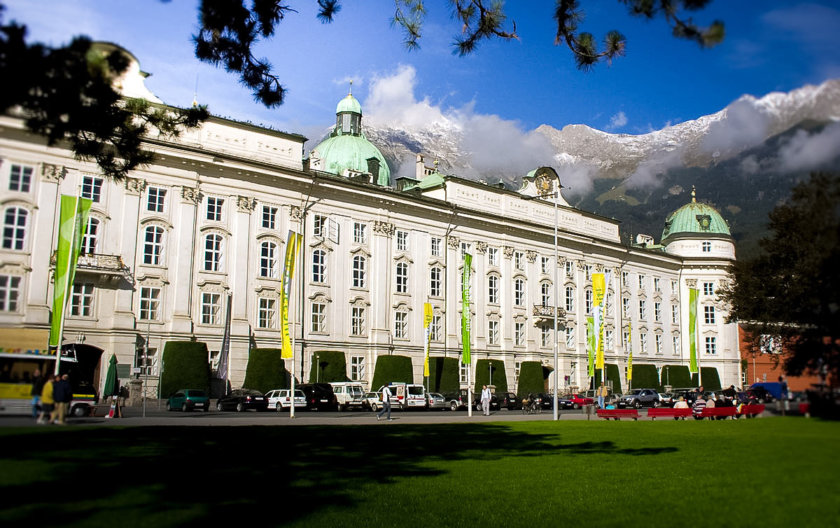 Hofburg Imperial Palace in Innsbruck