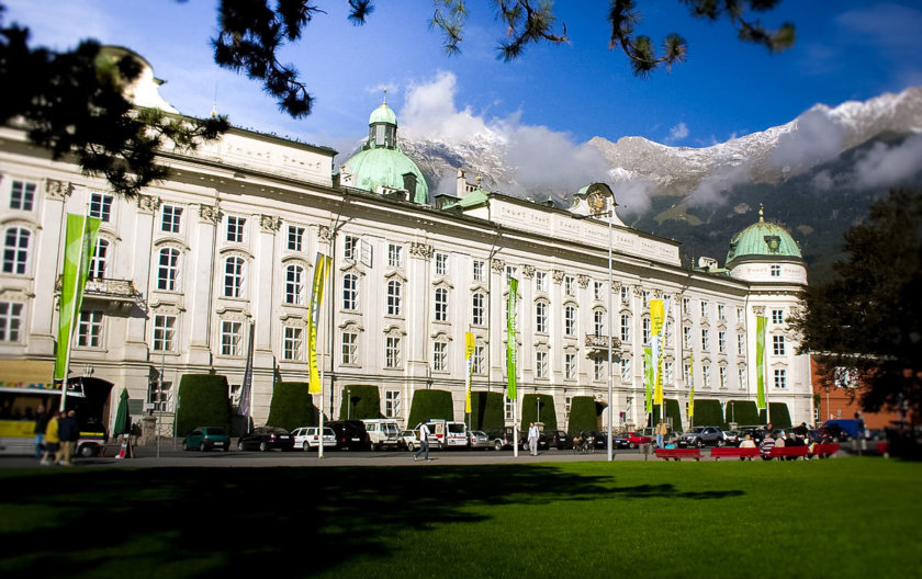 palais imperial hofburg innsbruck