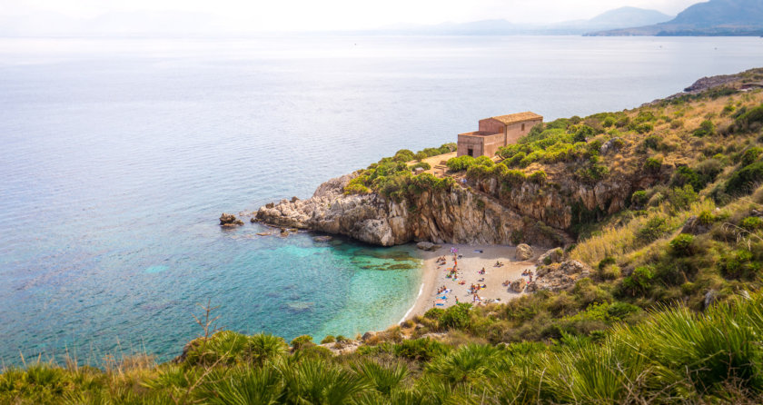 spiaggia riserva naturale dello Zingaro