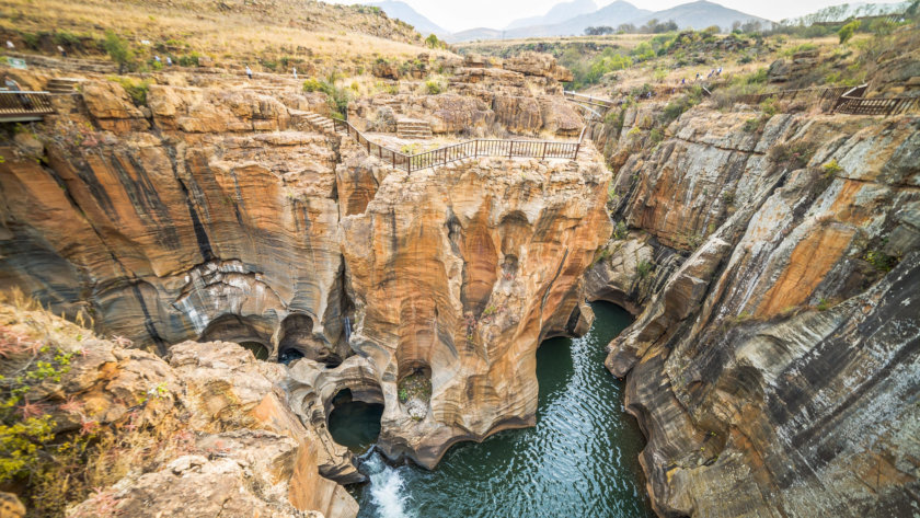 Bourke's Luck Potholes - Mpumalanga au Blyde River Canyon - Afrique du Sud