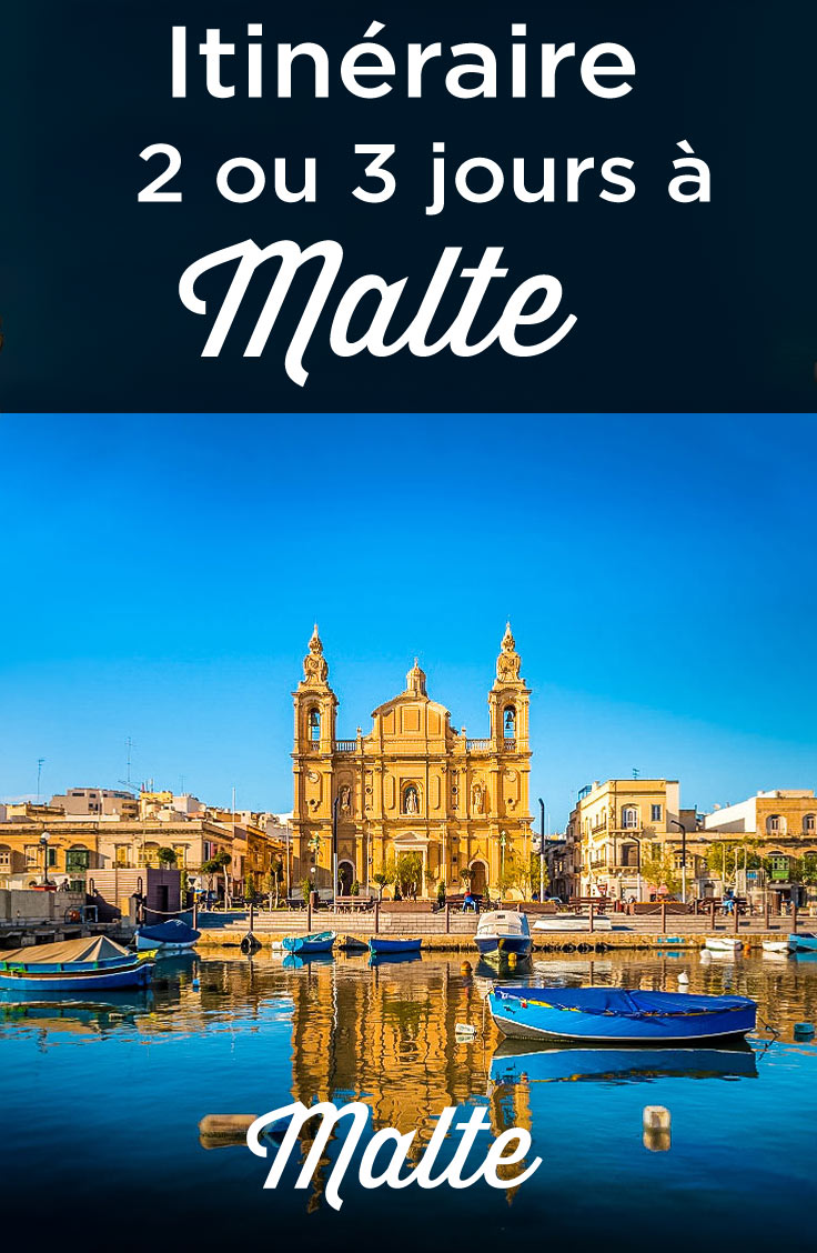 2-3 jours à Malte